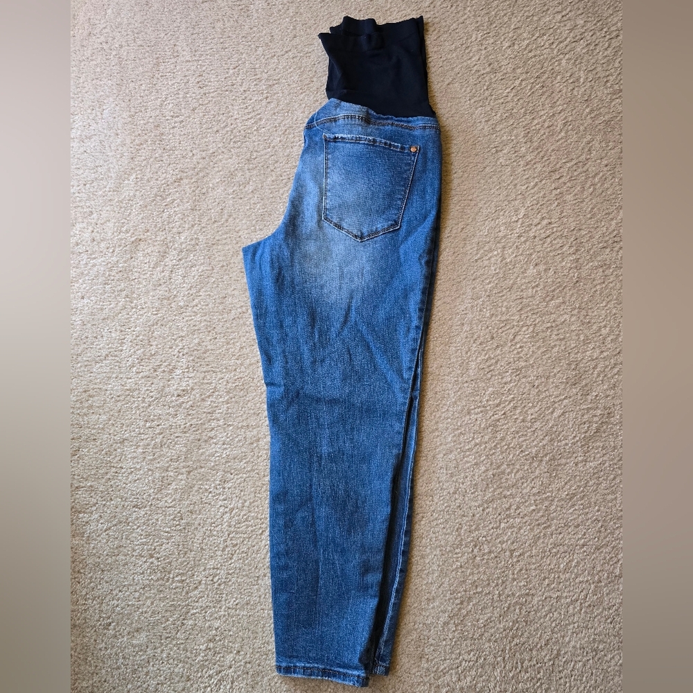 Indigo Poppy Maternity Jeans